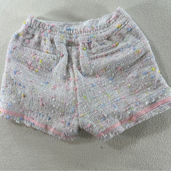 Janie and Jack Boucle Pastel Girl's Shorts Sz 12-18 Mo - Picture 11 of 11